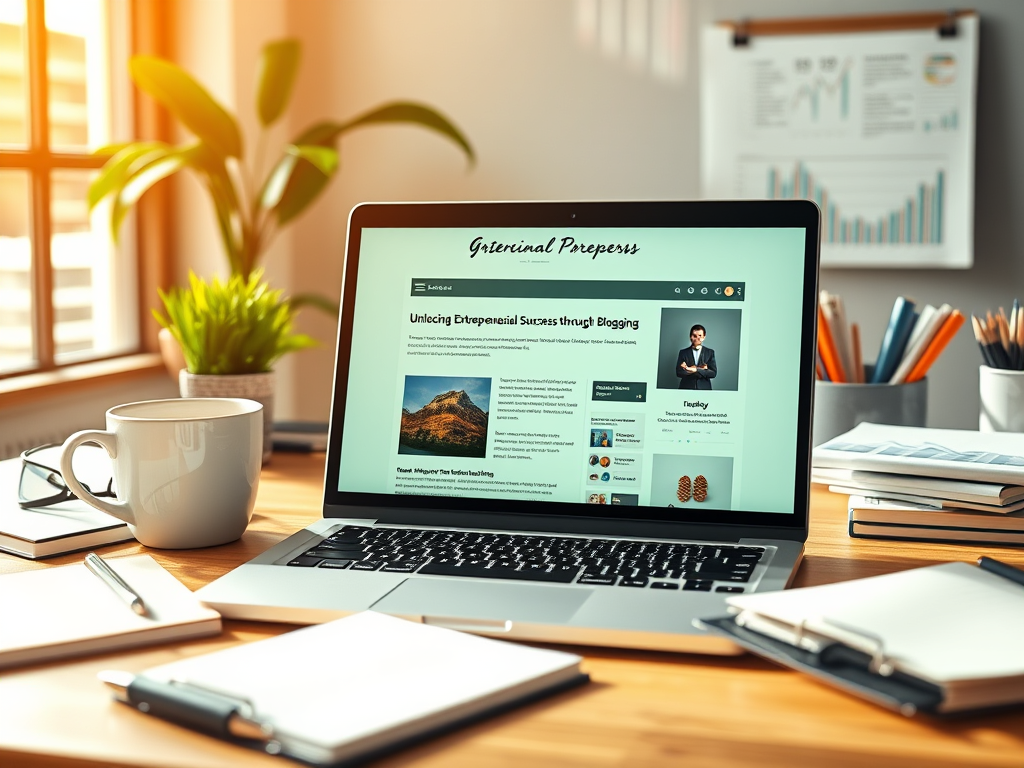 Unlocking Entrepreneurial Success: The Role of Blogging